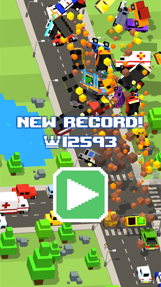 Crossy Crash Traffic Panic Mod  Screenshot 4