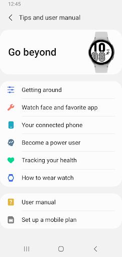 Galaxy Watch Manager  Screenshot 4
