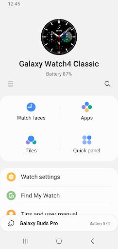 Galaxy Watch Manager  Screenshot 1