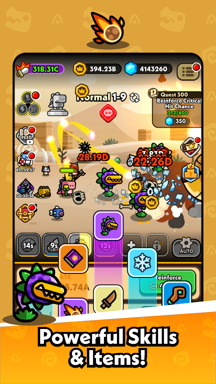 Hero Dino: Idle RPG  Screenshot 2