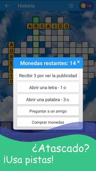 Crucigrama en español  Screenshot 3