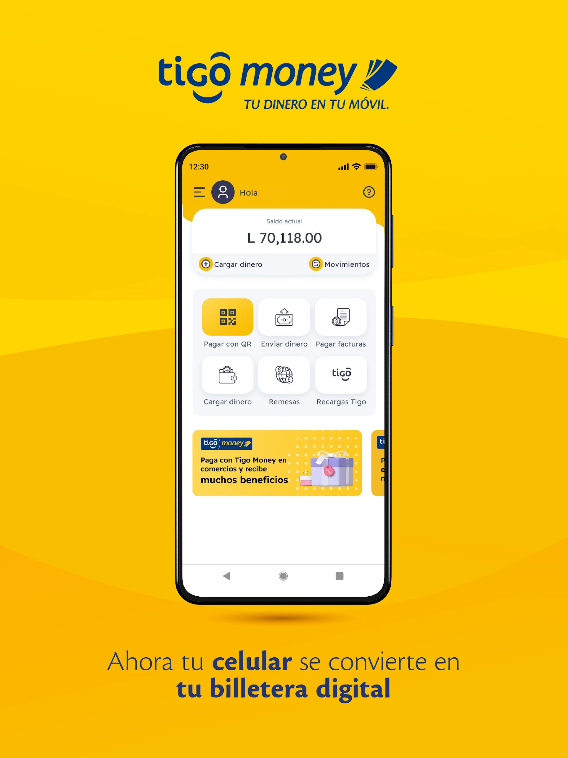 Billetera Tigo Money Honduras  Screenshot 7