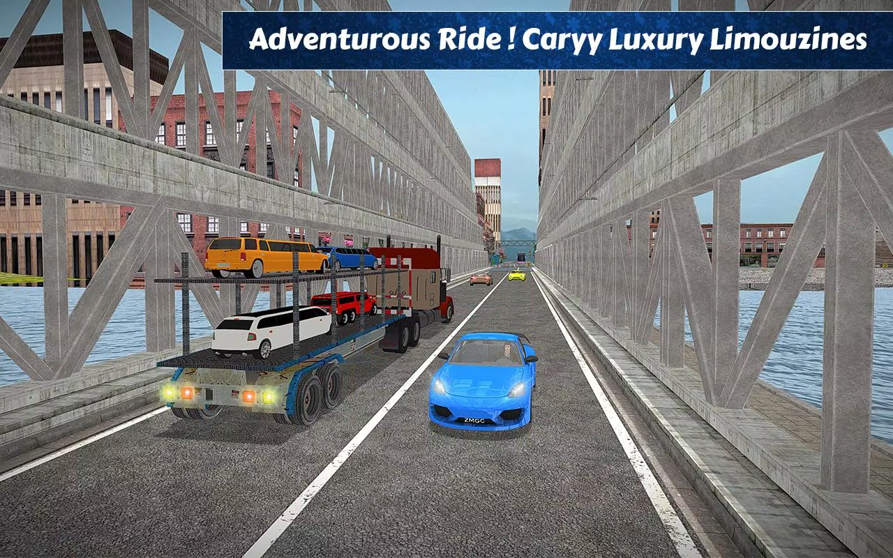 Limo Transporter Trailer Truck  Screenshot 8