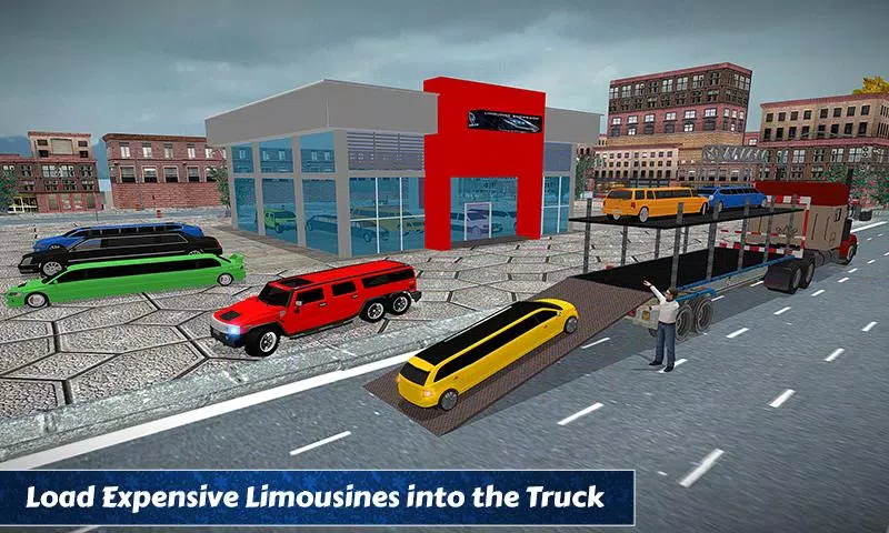 Limo Transporter Trailer Truck  Screenshot 1