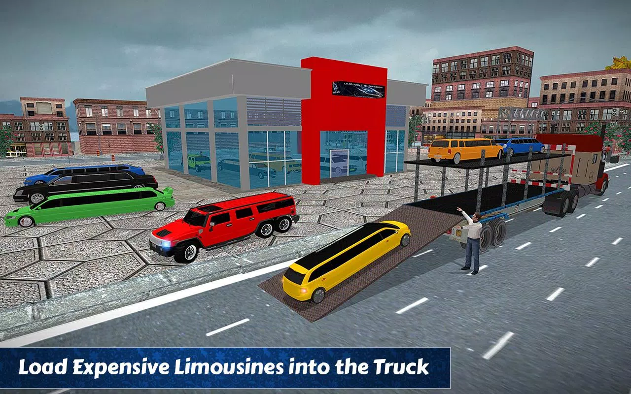 Limo Transporter Trailer Truck  Screenshot 6