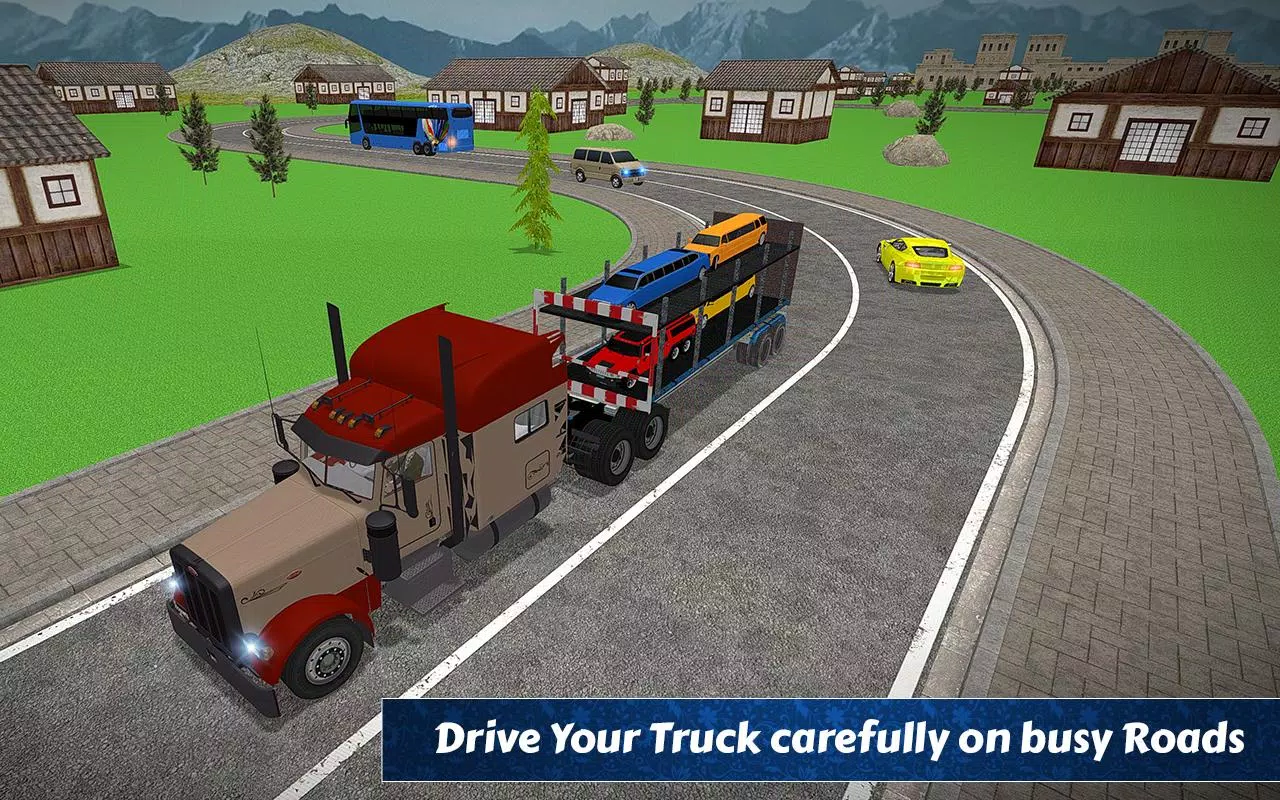 Limo Transporter Trailer Truck  Screenshot 7