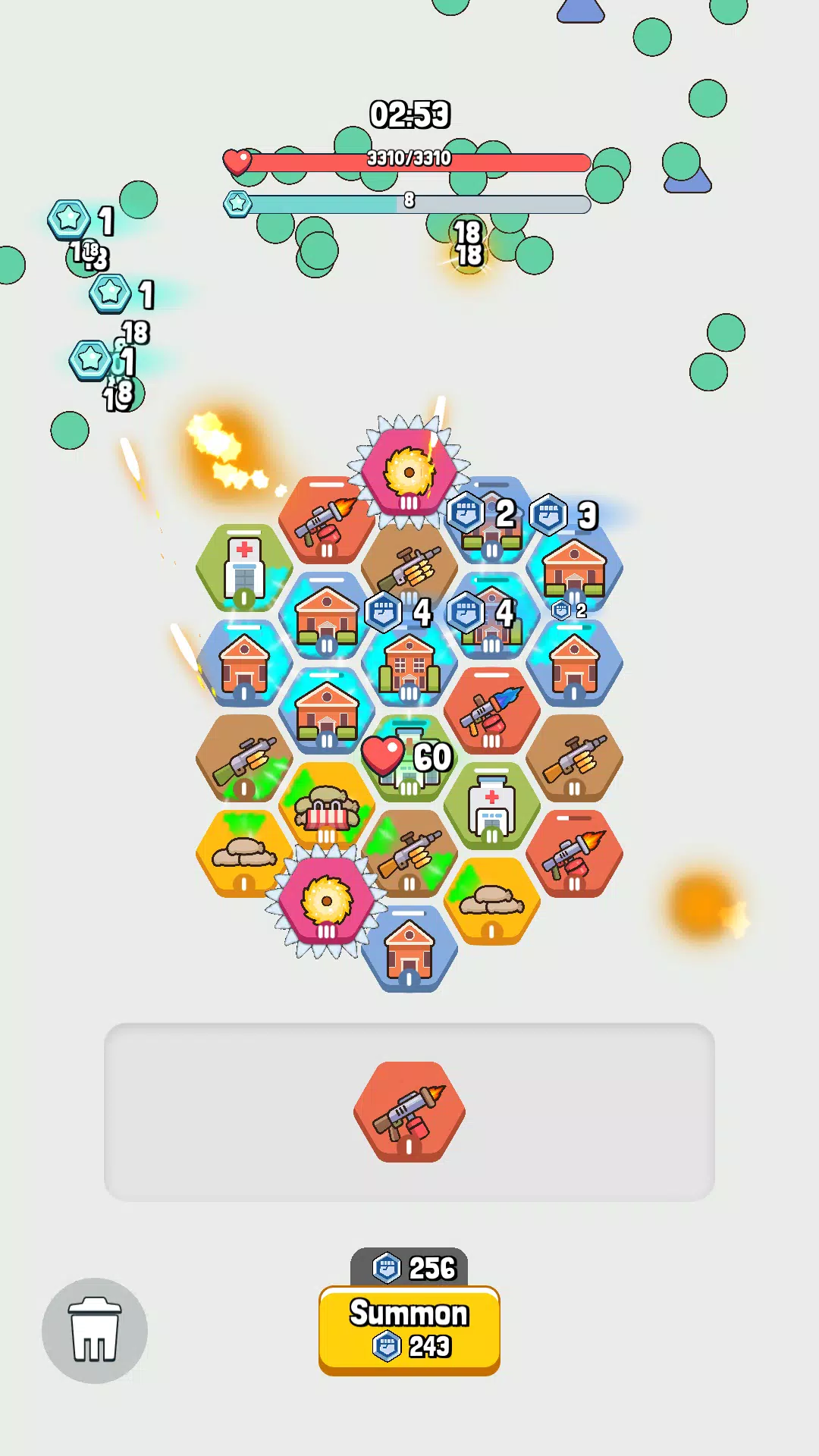 Hex City Defense  Screenshot 1