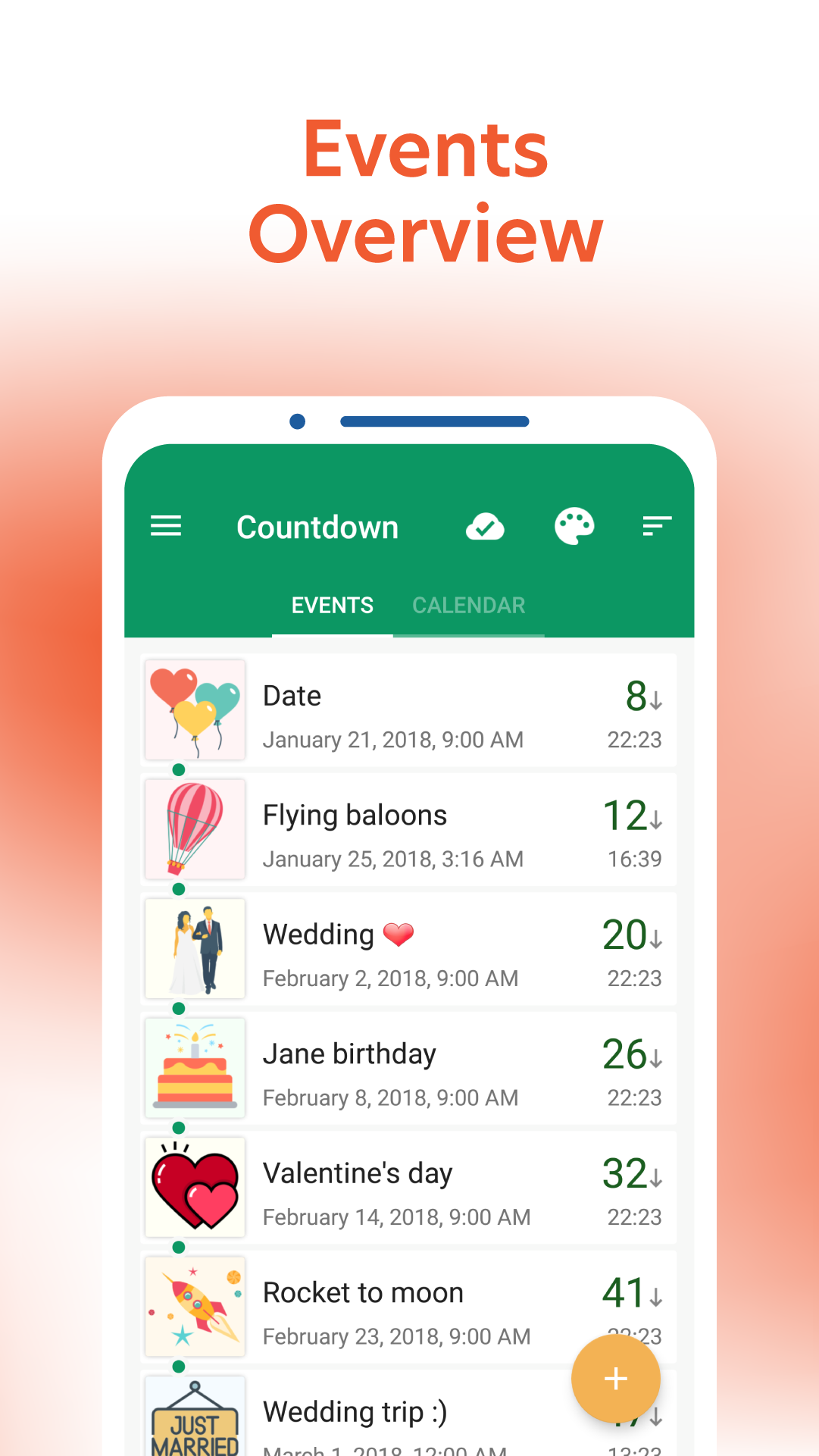 Countdown Days App  Screenshot 2