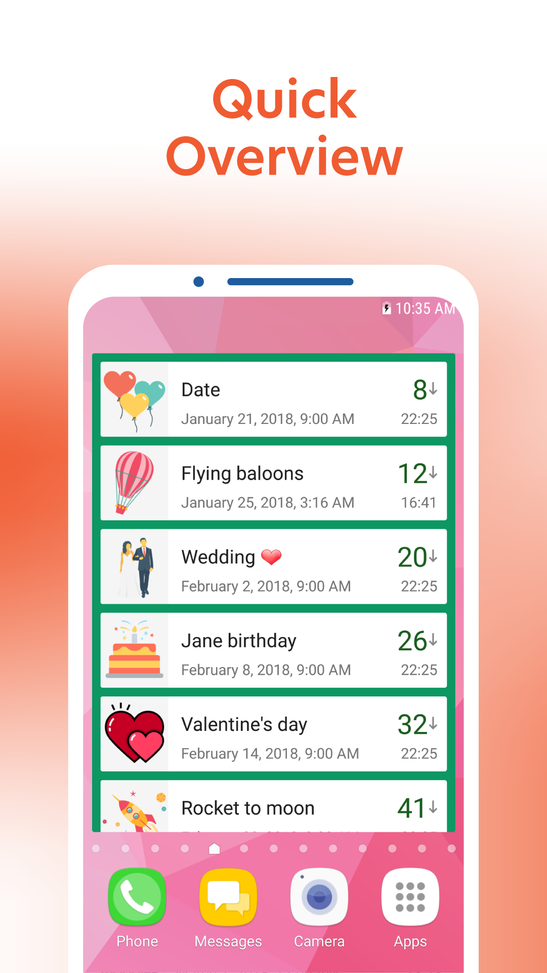 Countdown Days App  Screenshot 5
