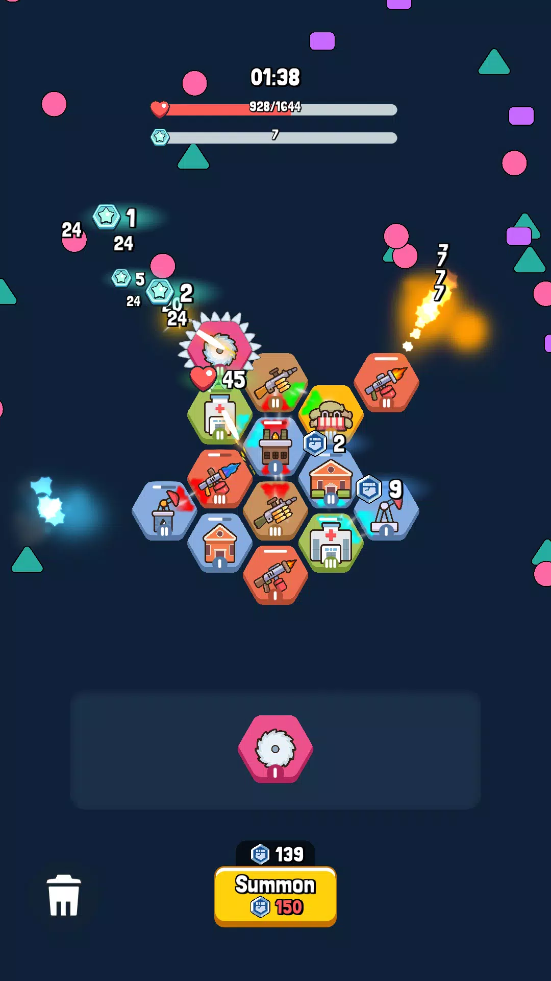 Hex City Defense  Screenshot 2