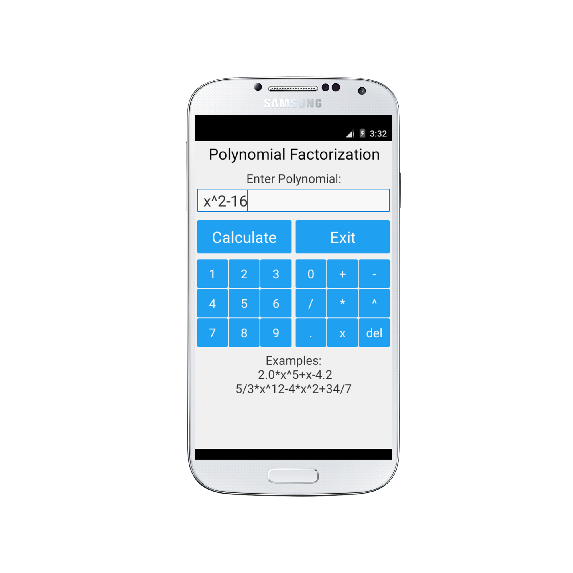 Polynomial Factorization  Screenshot 3