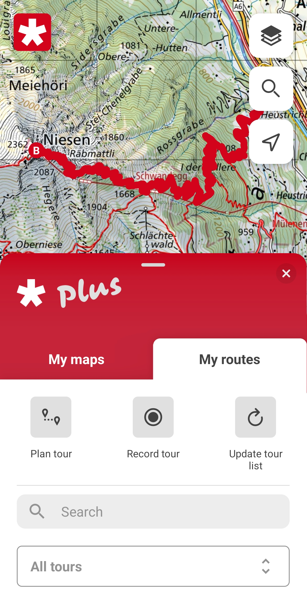 SwitzerlandMobility  Screenshot 7