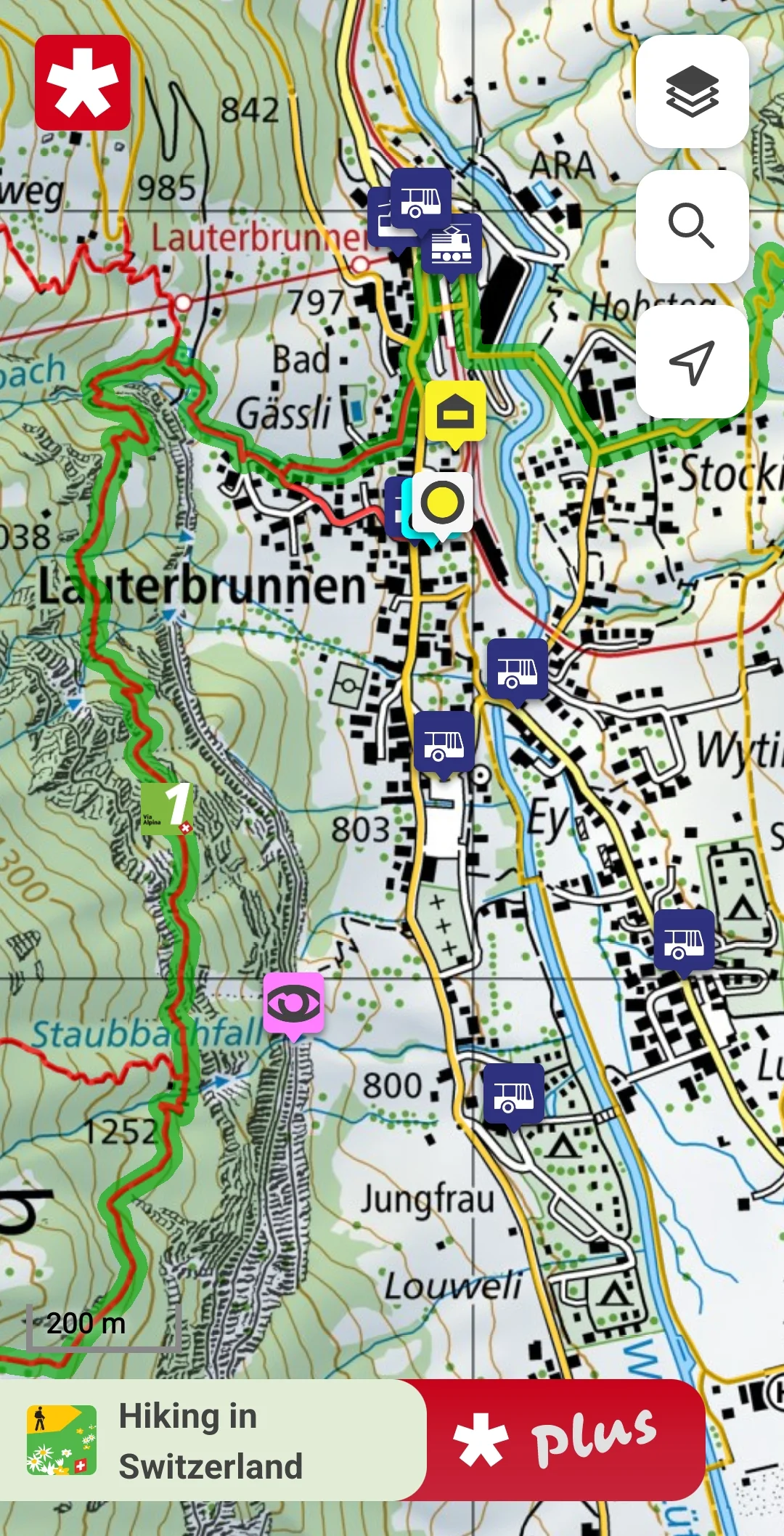 SwitzerlandMobility  Screenshot 2