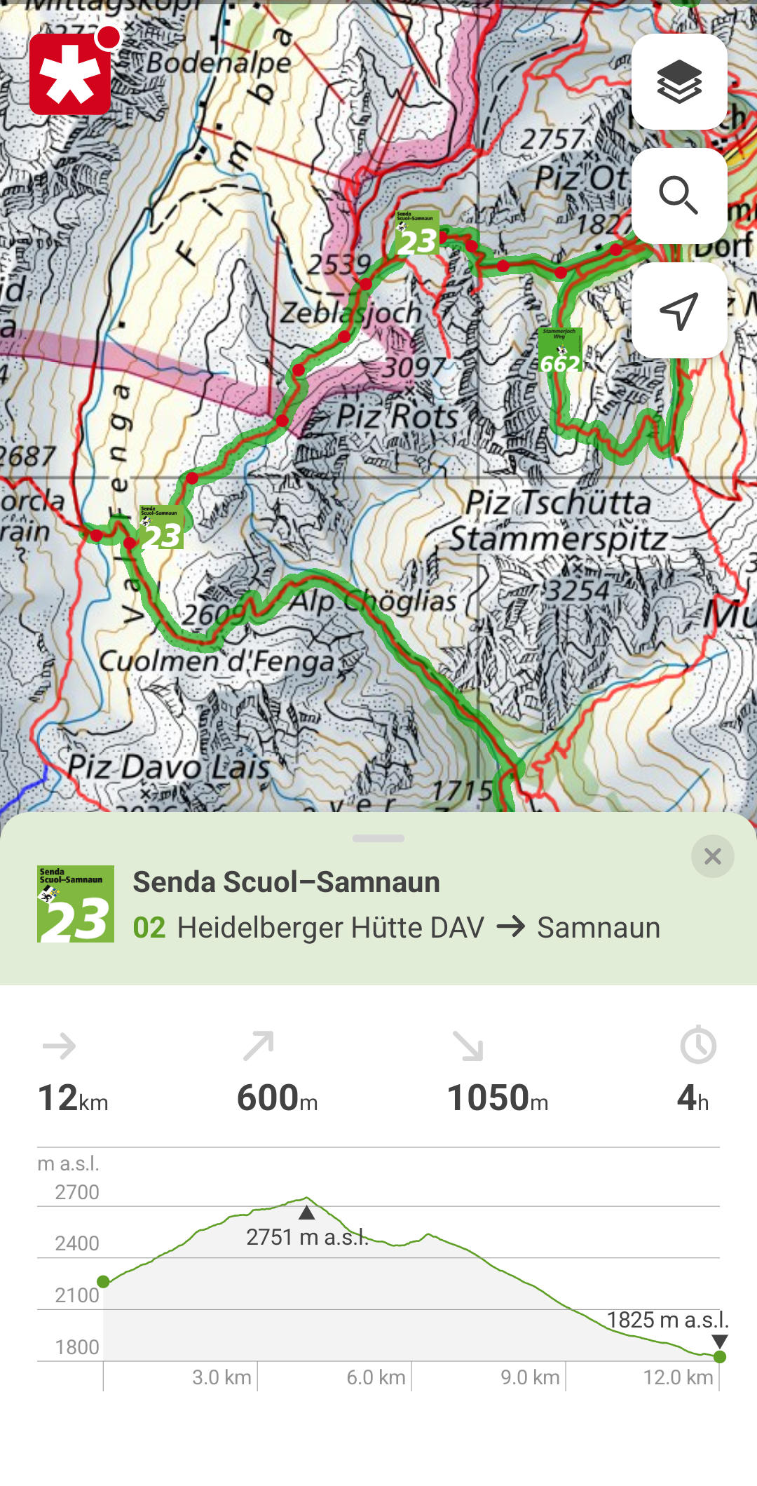 SwitzerlandMobility  Screenshot 5