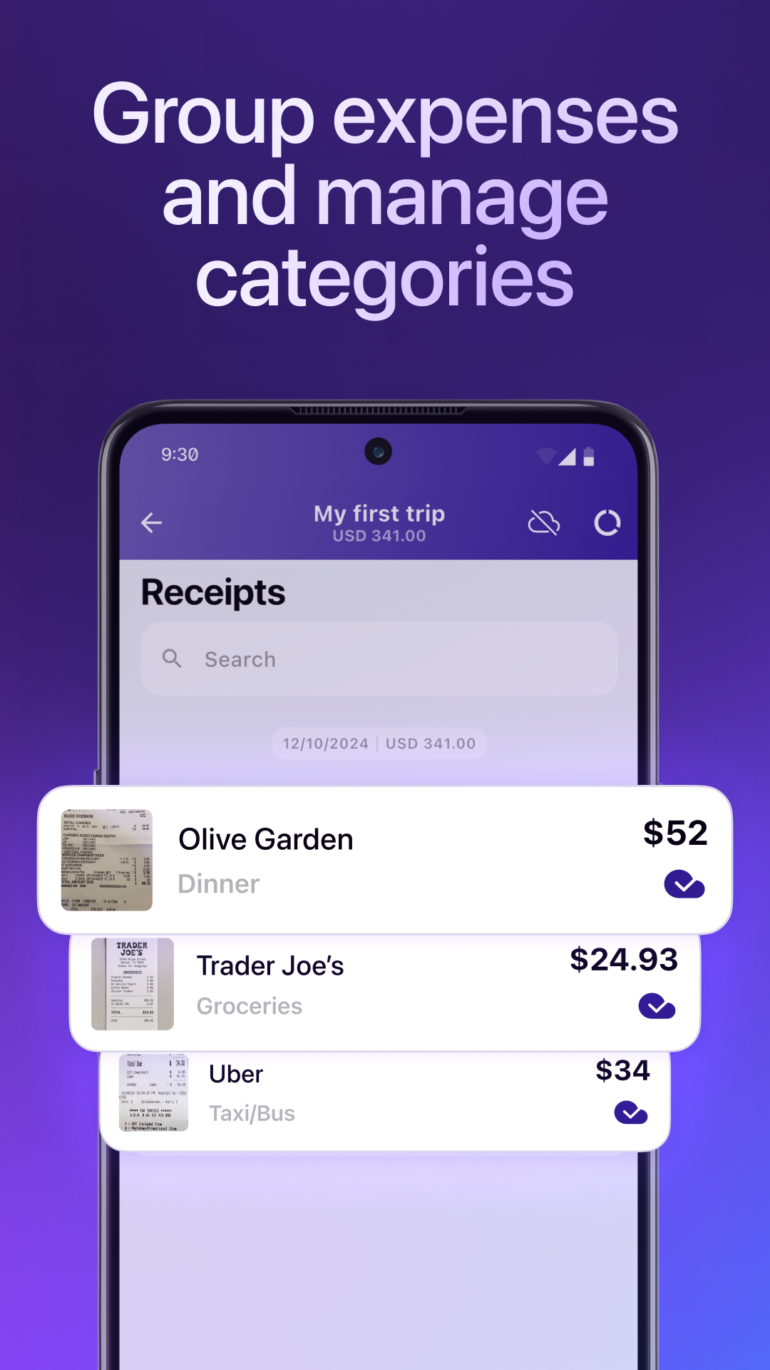 Smart Receipts  Screenshot 2