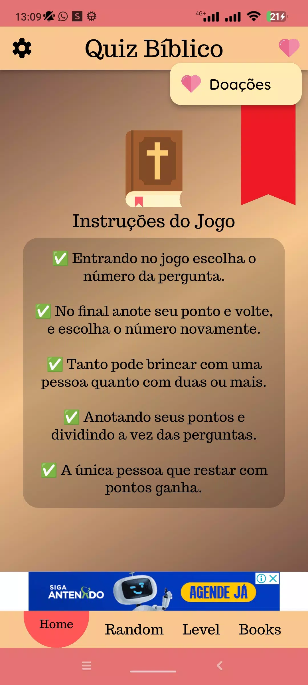 Quiz Bíblico  Screenshot 3