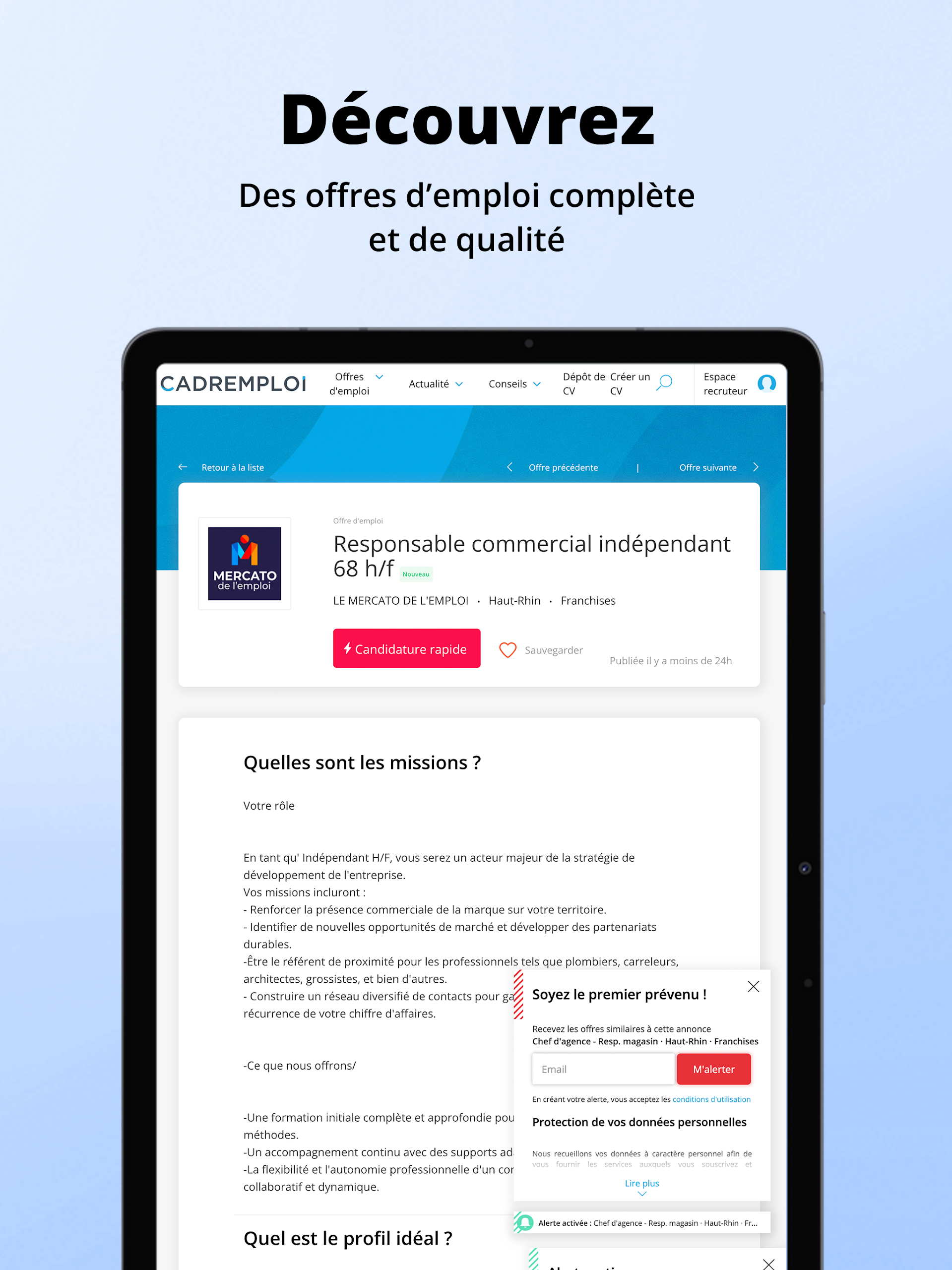 Cadremploi  Screenshot 7