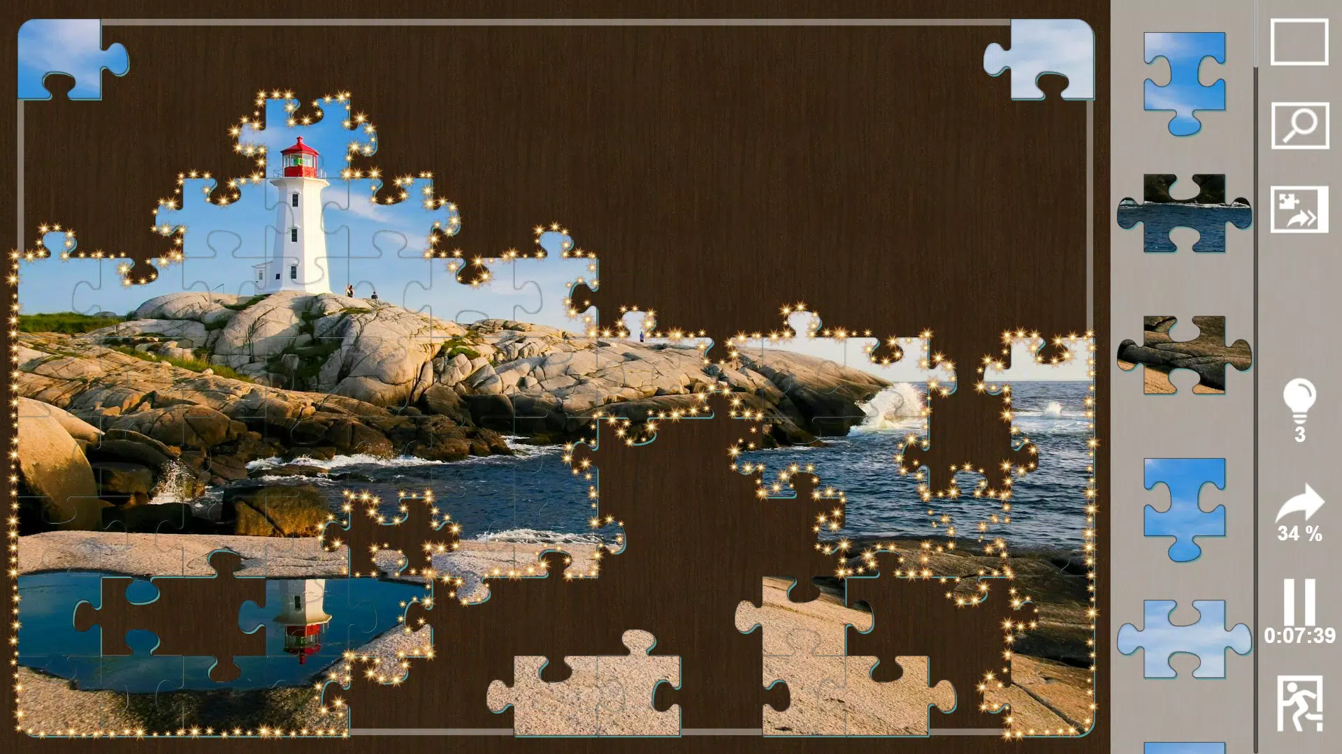 Animated Jigsaw puzzles game  Screenshot 4