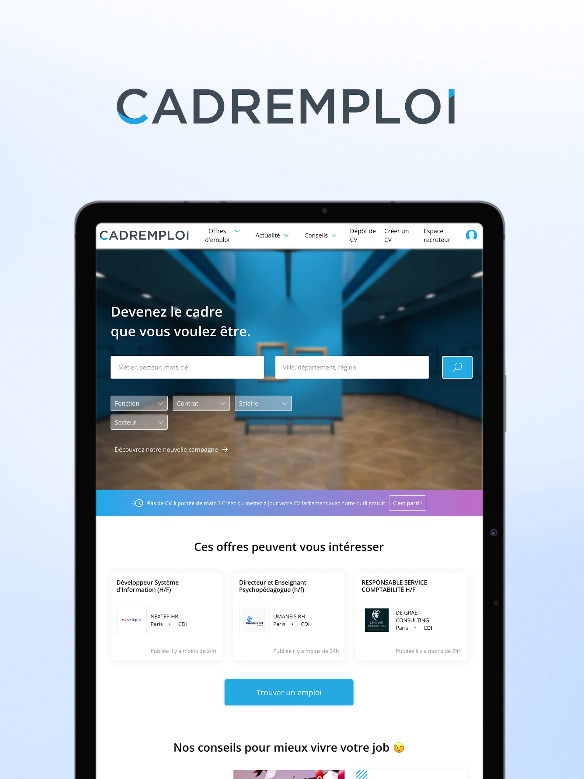 Cadremploi  Screenshot 5