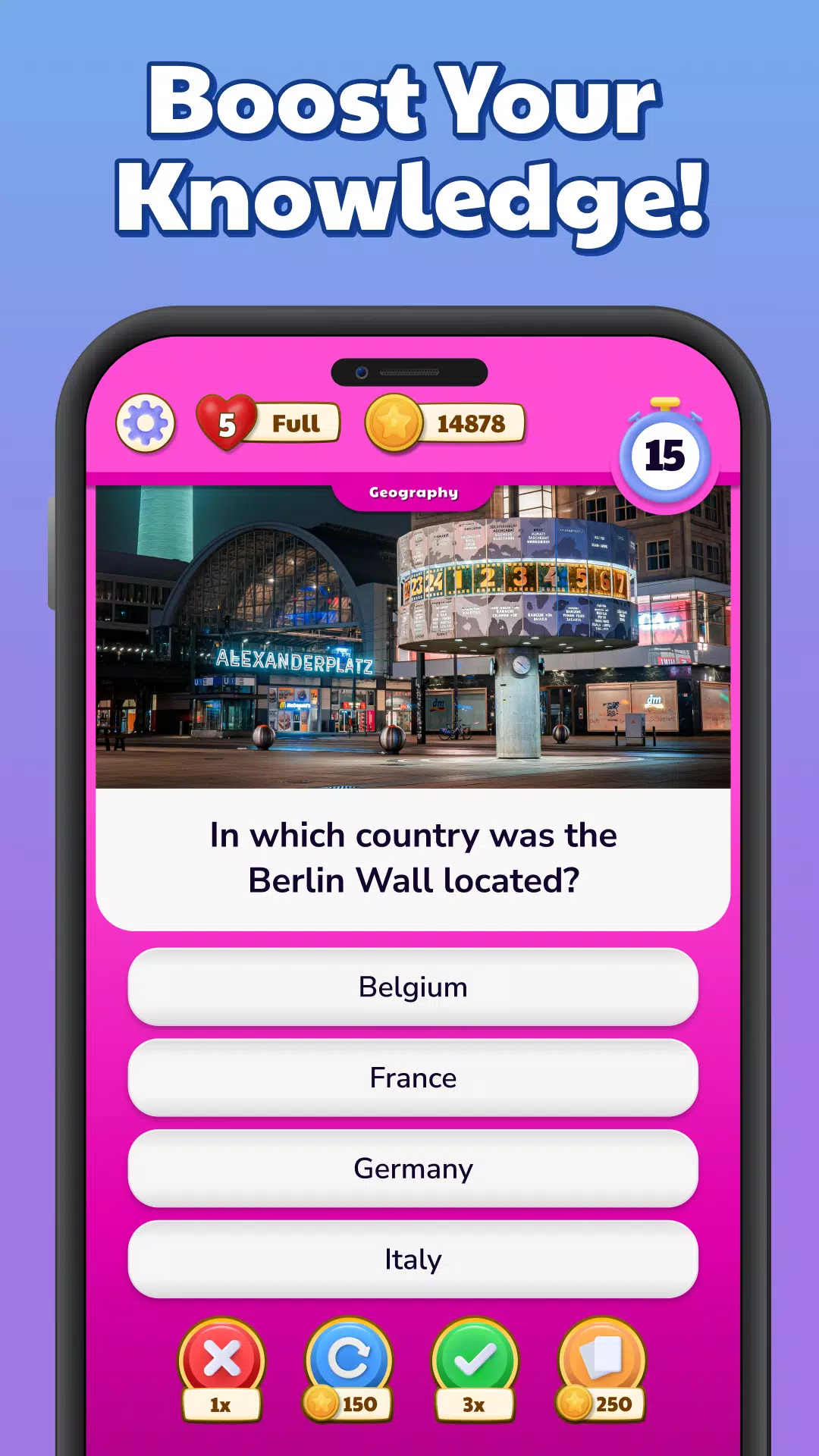 Quiz Bingo World Tour  Screenshot 5