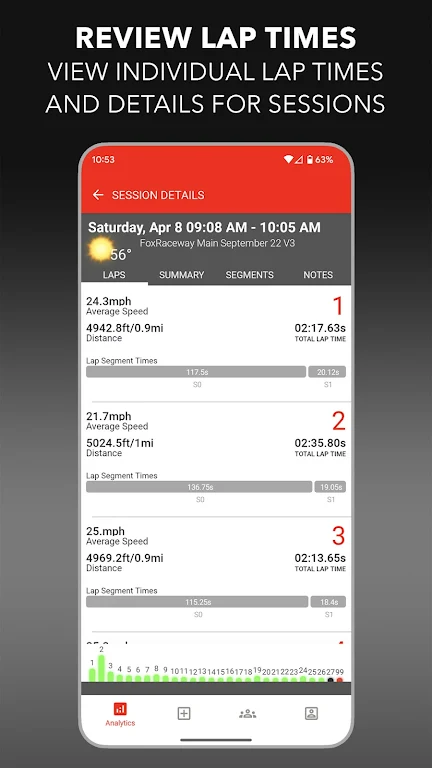 LITPro - GPS Lap Timer  Screenshot 4