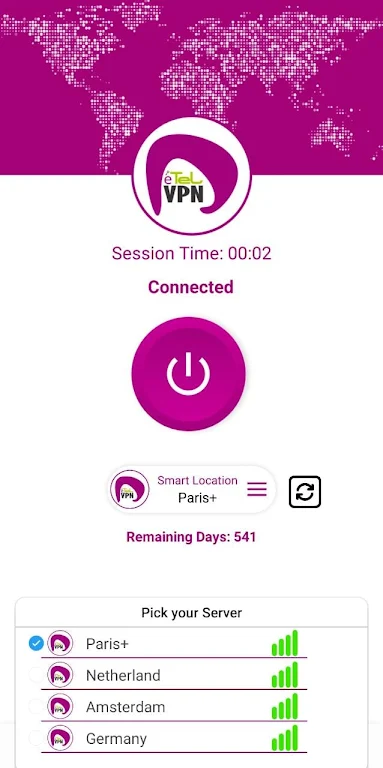 eTel VPN  Screenshot 3