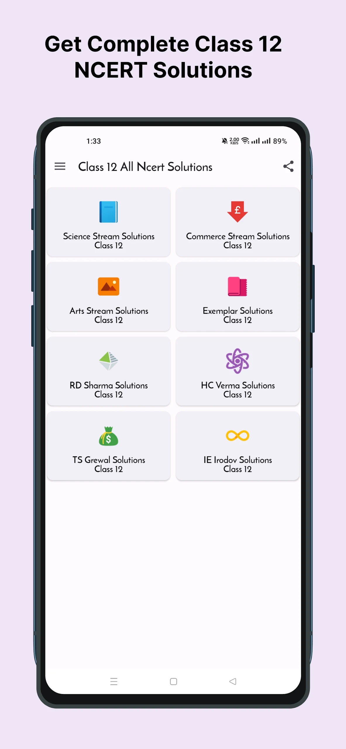 Class 12 NCERT Solutions  Screenshot 1