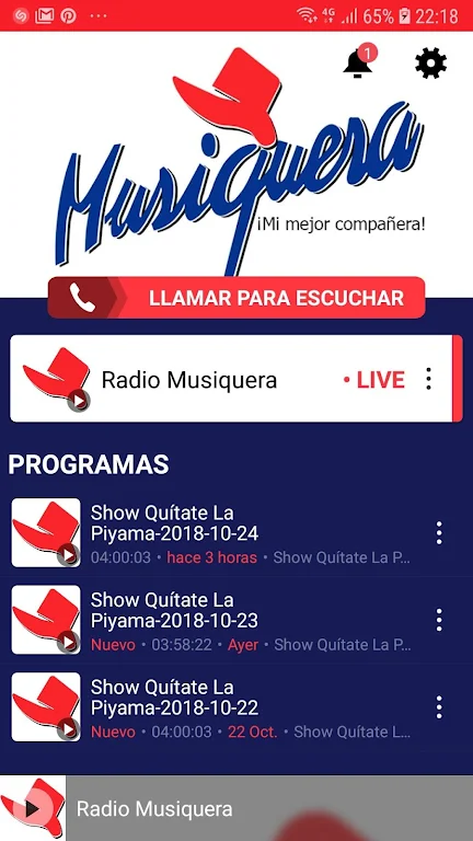 Radio Musiquera  Screenshot 2