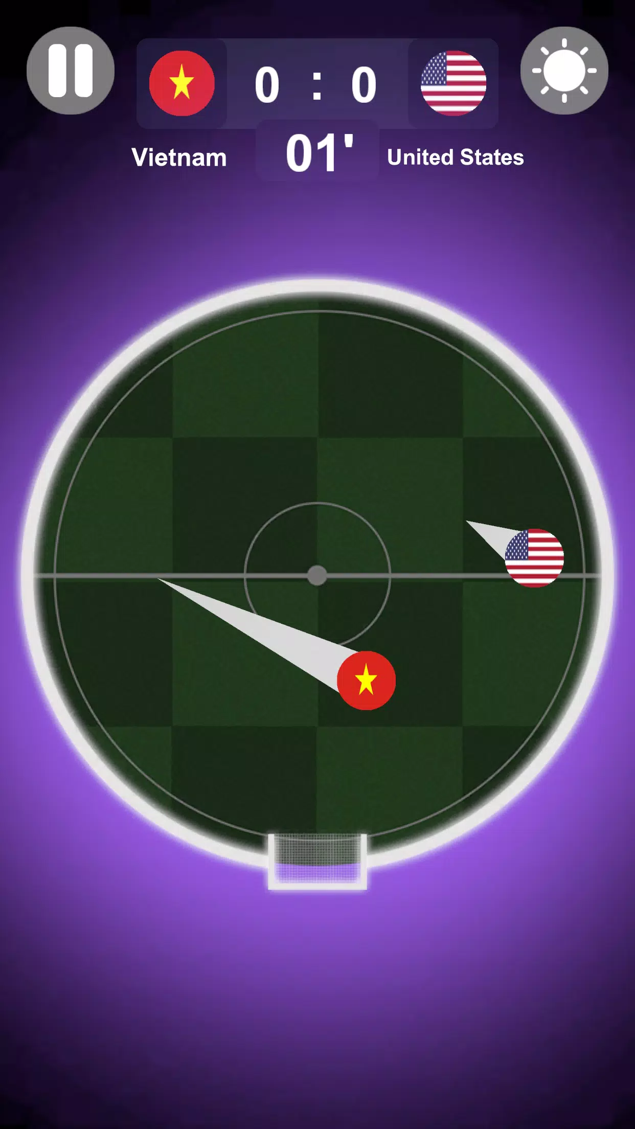 Marble Football  Screenshot 1