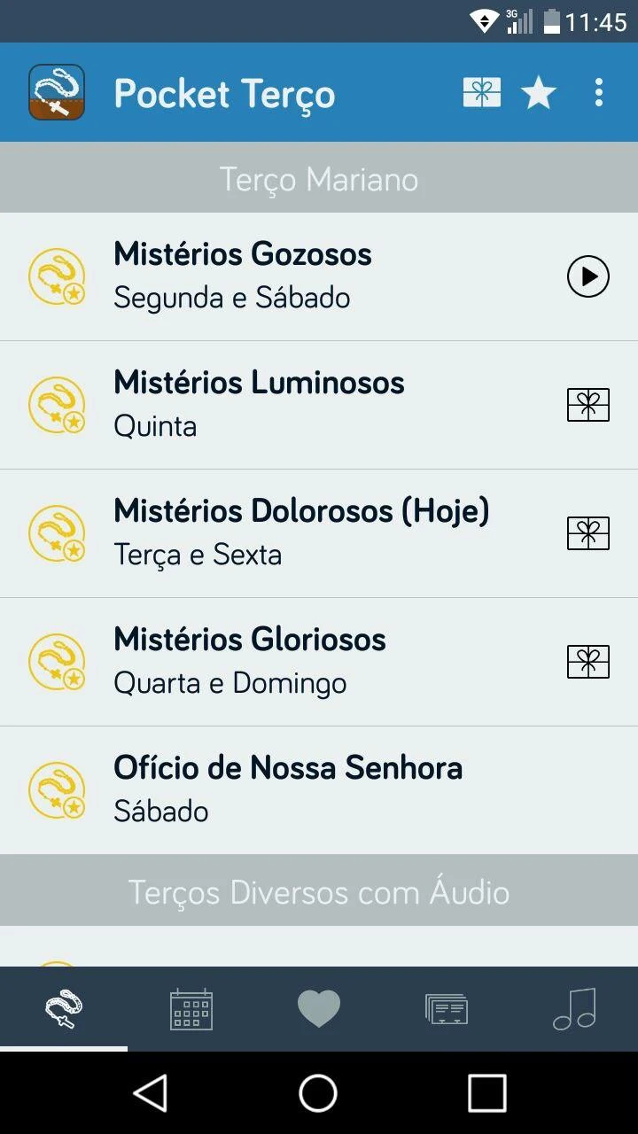 Pocket Terço  Screenshot 1