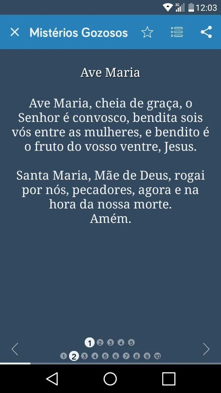 Pocket Terço  Screenshot 3