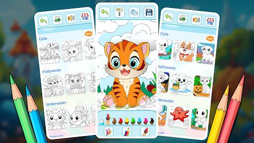 Animal coloring pages  Screenshot 3