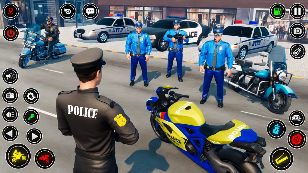 Police bike Stunt Bike Racing  Screenshot 3