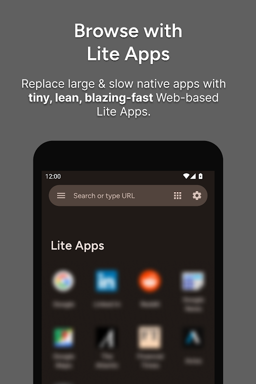 Hermit — Lite Apps Browser  Screenshot 1
