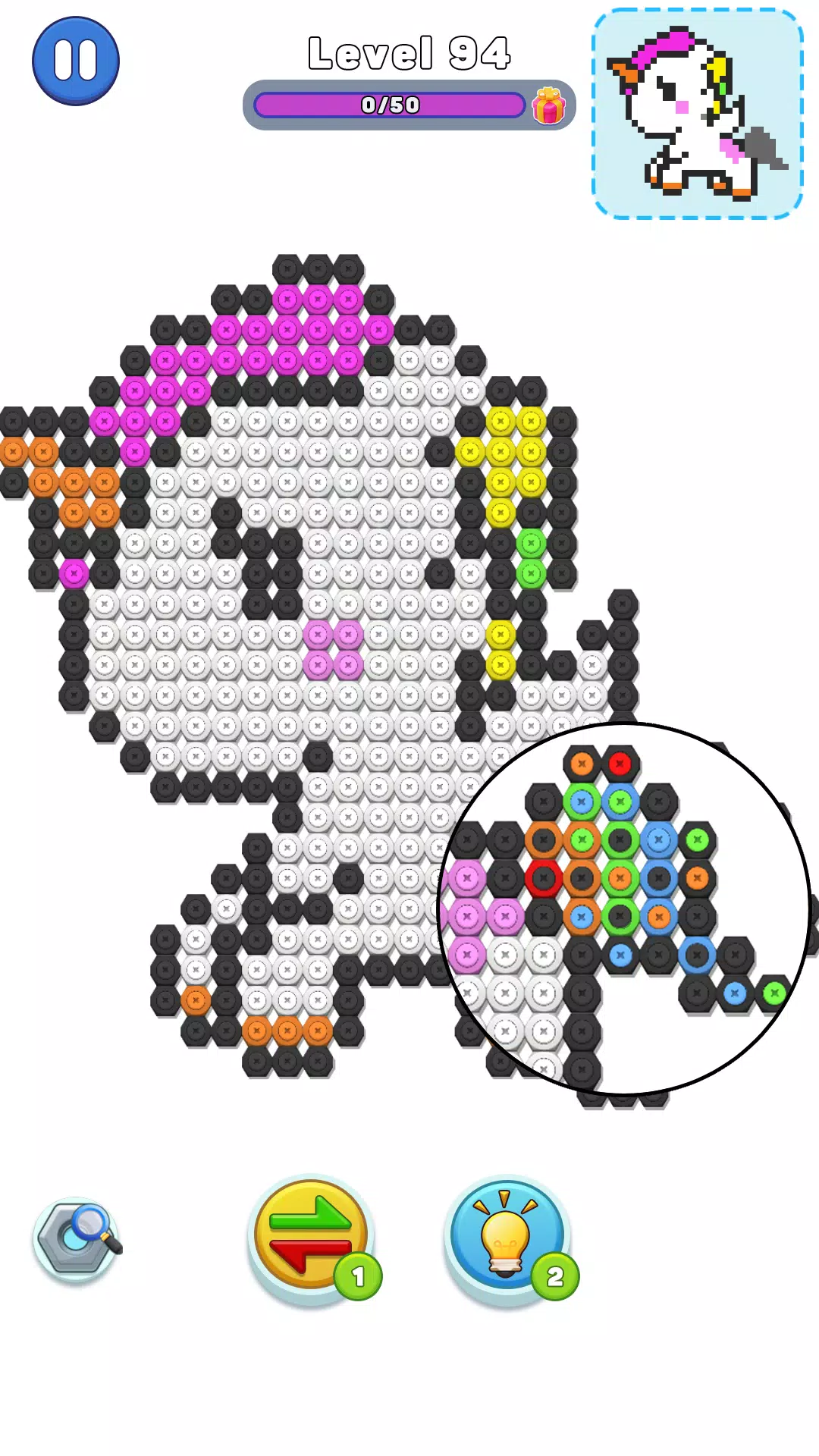 Nut n Bolt Sort: Color Puzzle  Screenshot 2