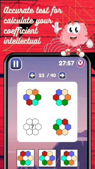 IQ Test: Logic brain training  Screenshot 3