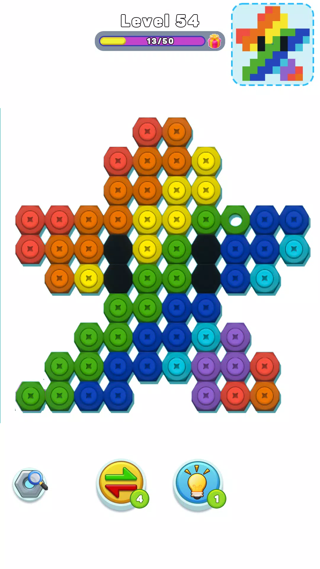 Nut n Bolt Sort: Color Puzzle  Screenshot 5