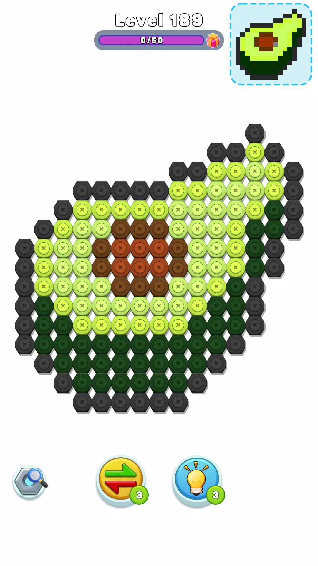 Nut n Bolt Sort: Color Puzzle  Screenshot 1