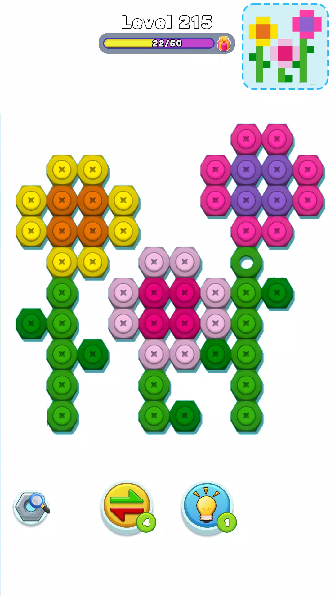 Nut n Bolt Sort: Color Puzzle  Screenshot 4
