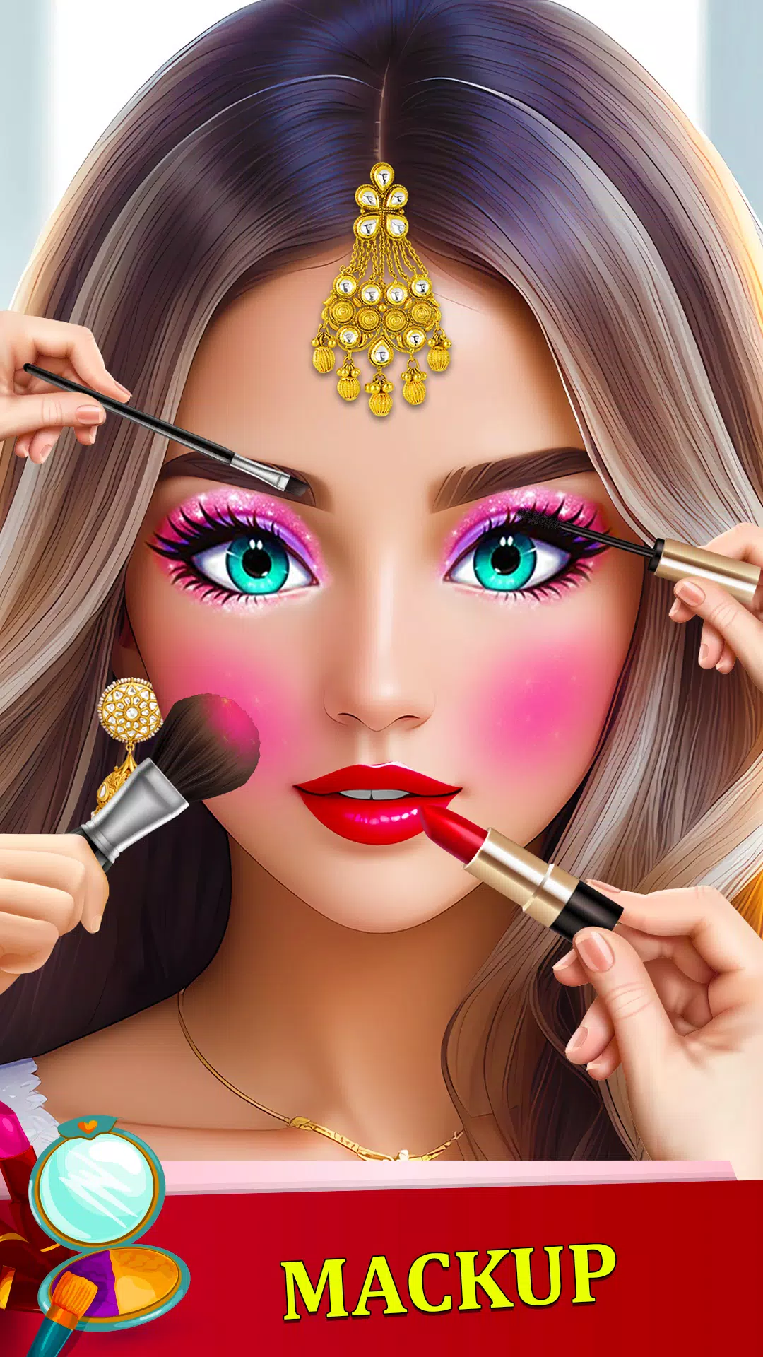 Stylist Dress up: Makeup Games  Screenshot 8