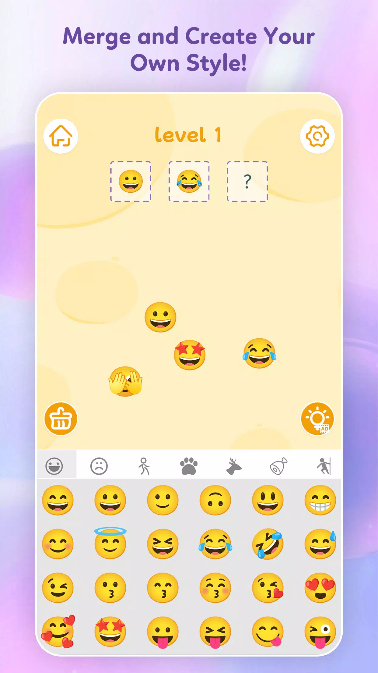 Emoticon Maker Launcher  Screenshot 2