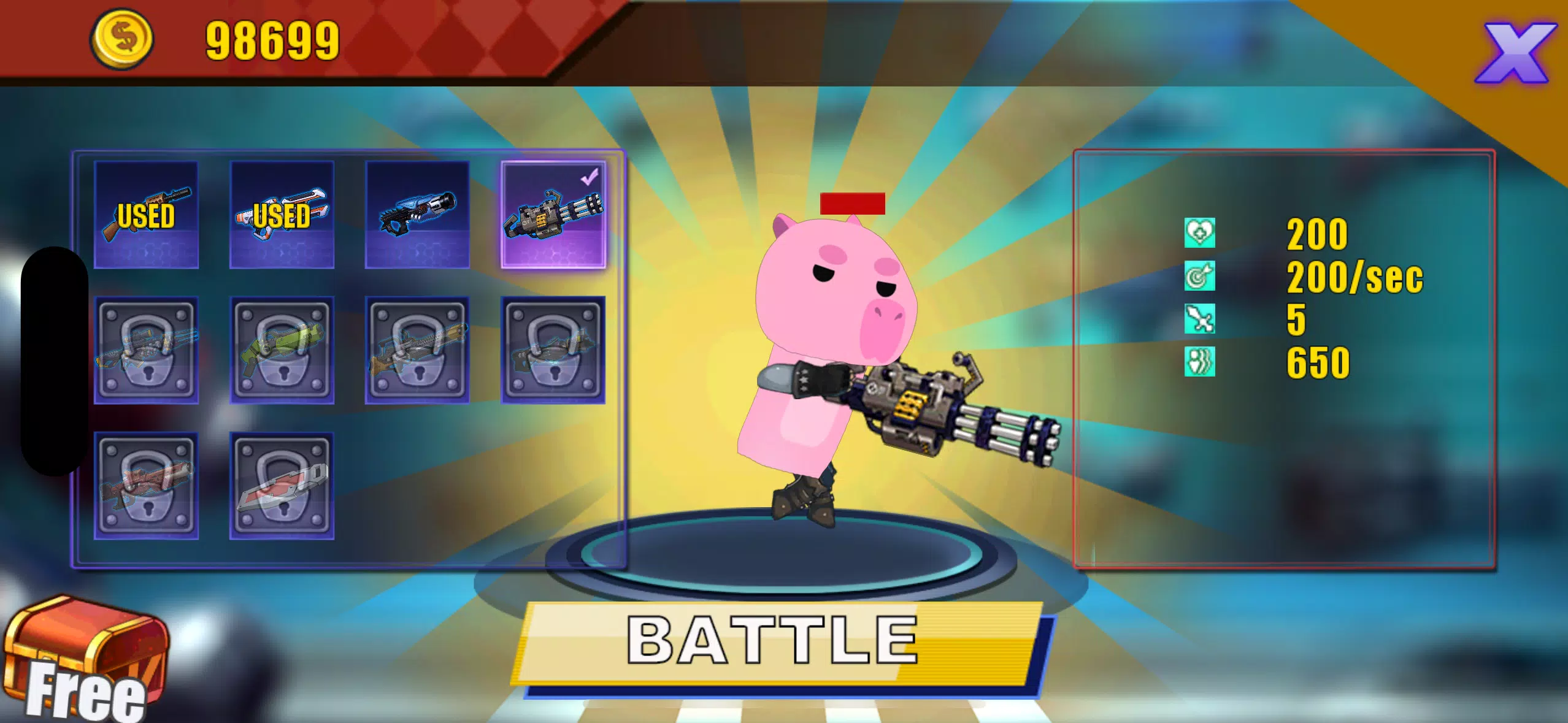 Tiny Capybara Army War  Screenshot 4
