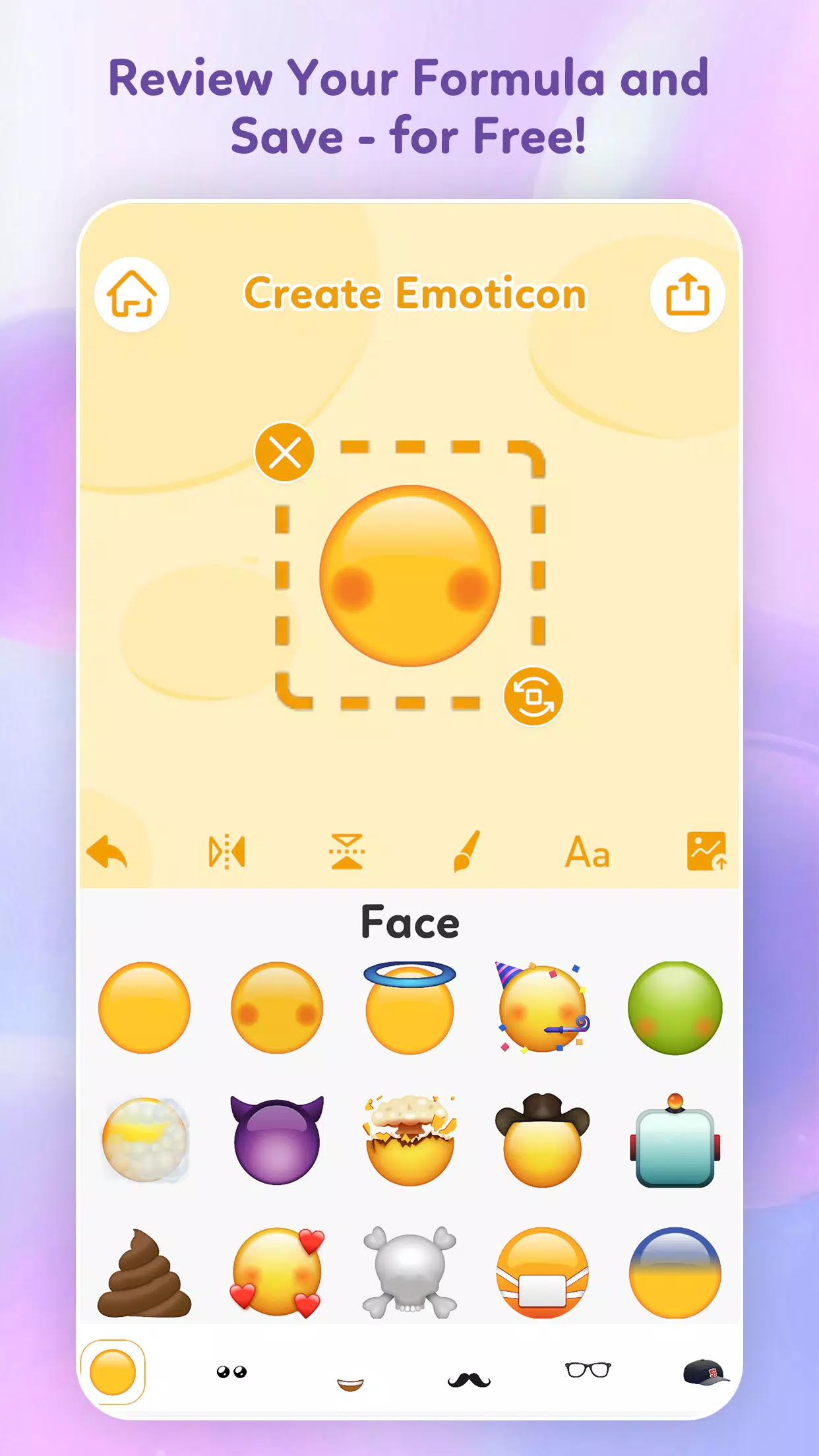 Emoticon Maker Launcher  Screenshot 4