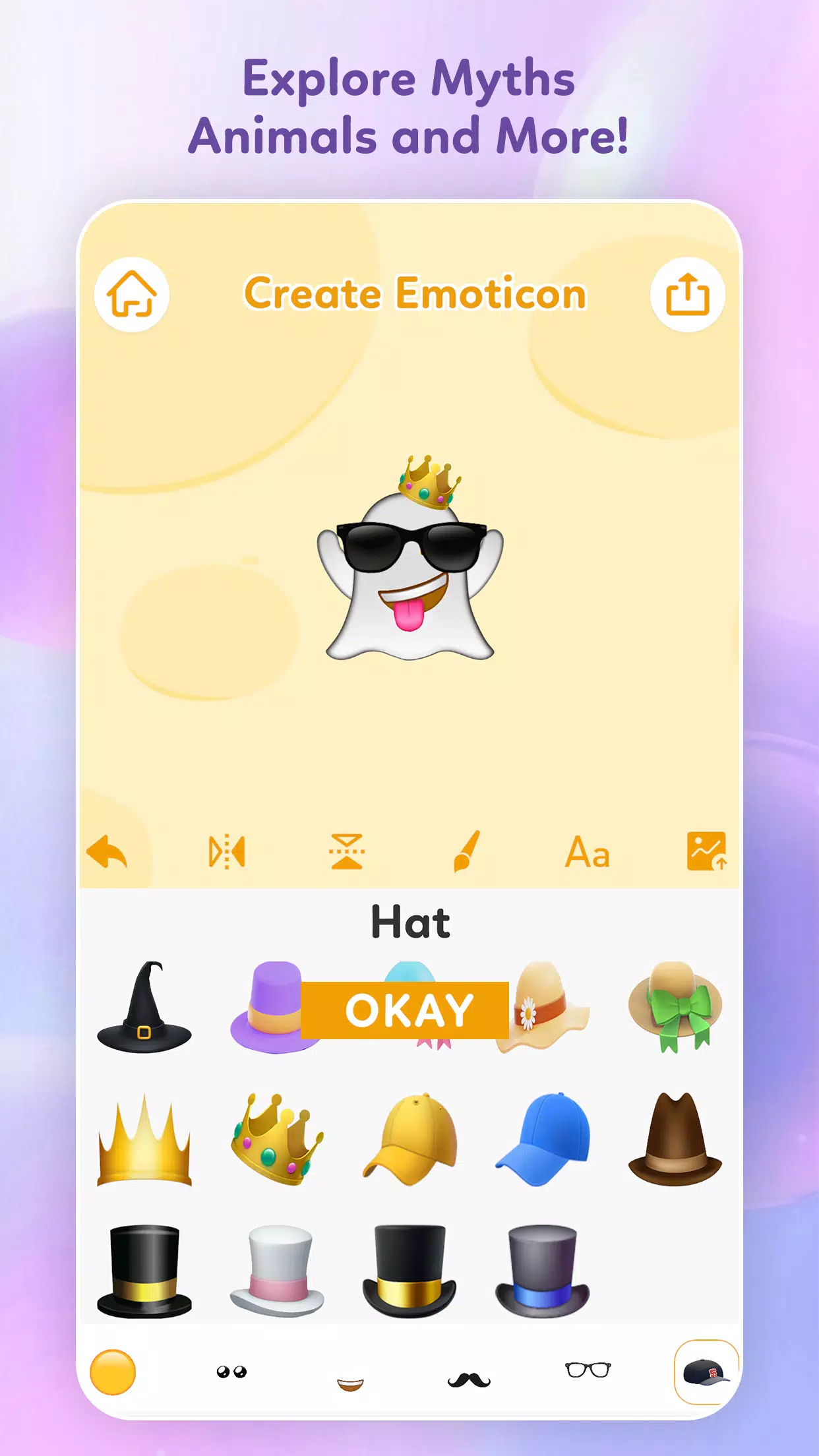 Emoticon Maker Launcher  Screenshot 3