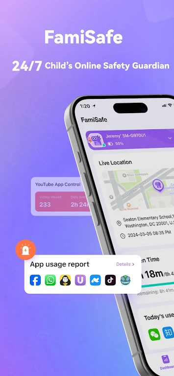 FamiSafe  Screenshot 1
