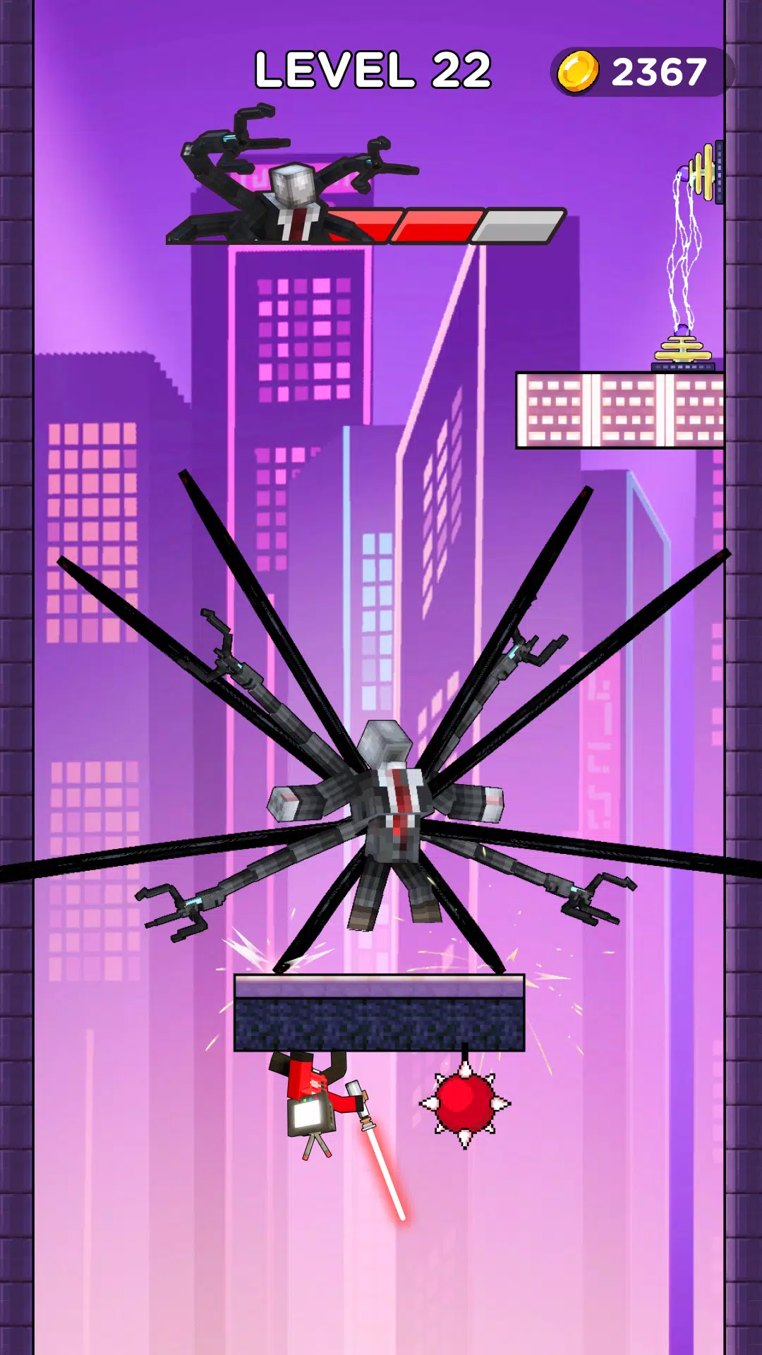 Mr Blade Hero: Teleport Master  Screenshot 2