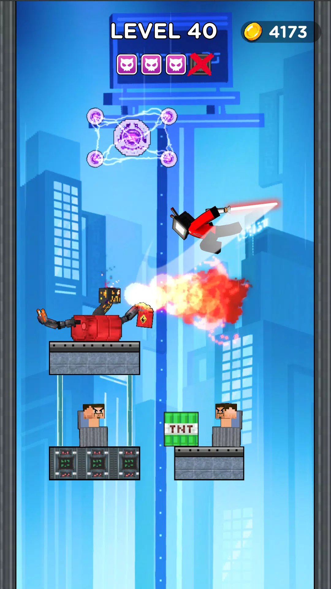 Mr Blade Hero: Teleport Master  Screenshot 4