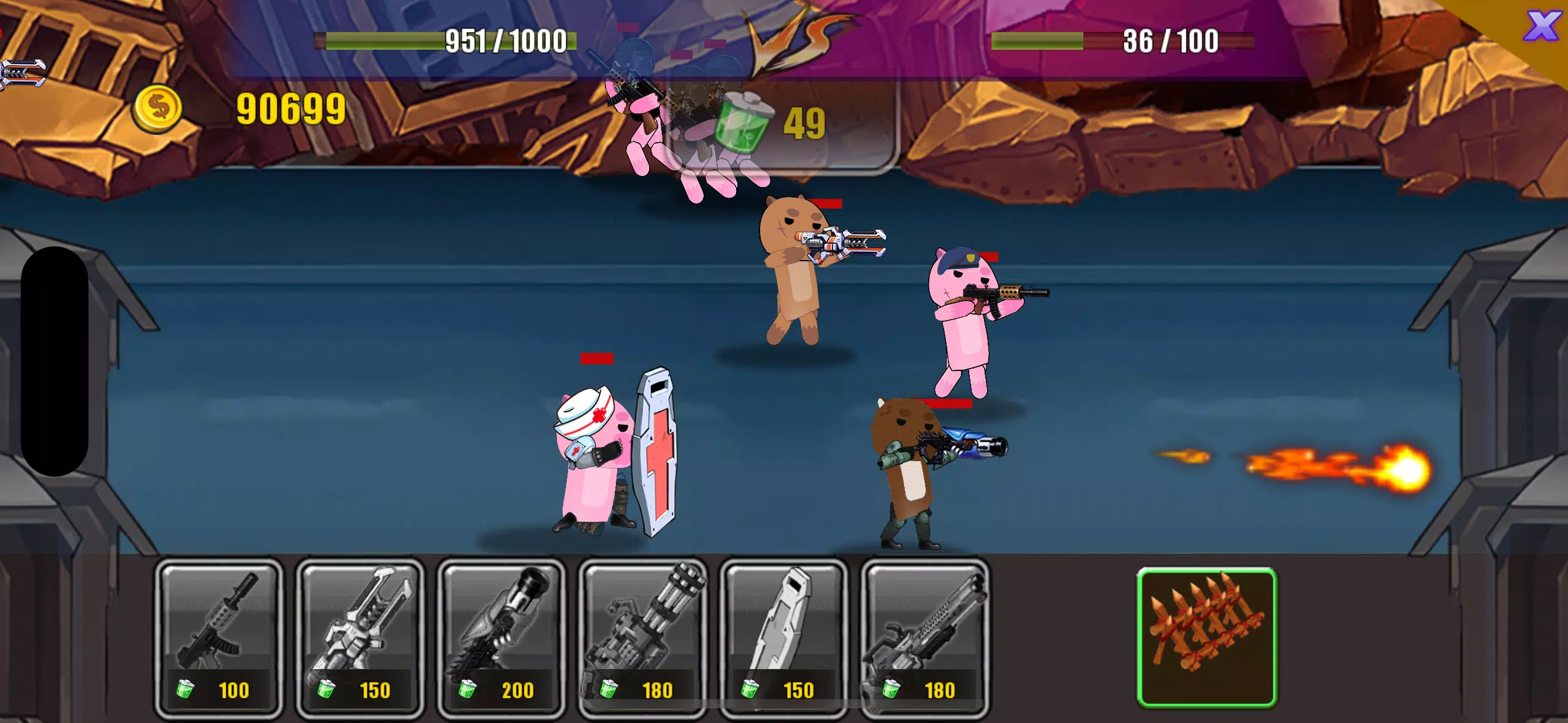 Tiny Capybara Army War  Screenshot 5