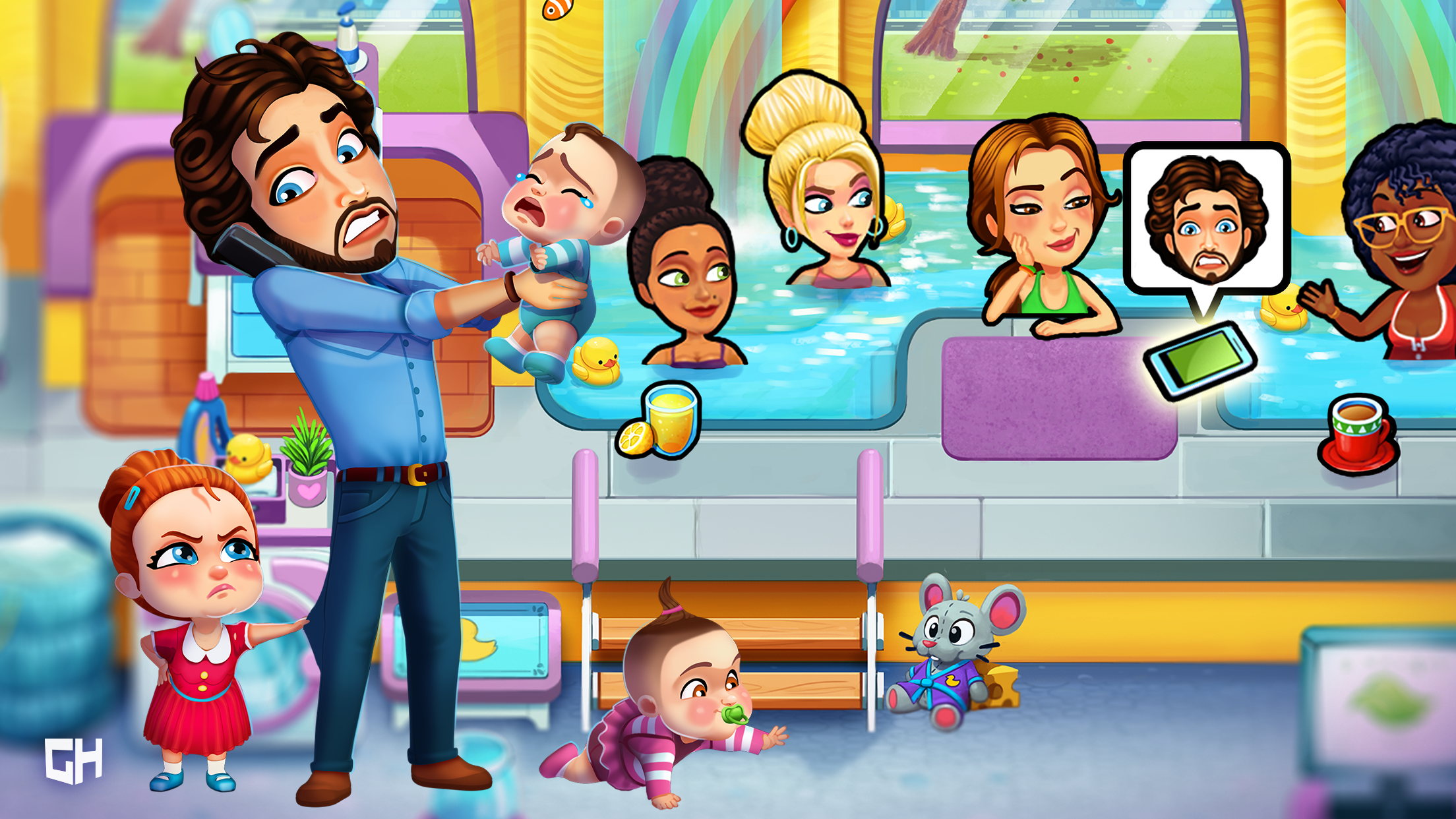 Delicious - Moms vs Dads  Screenshot 2