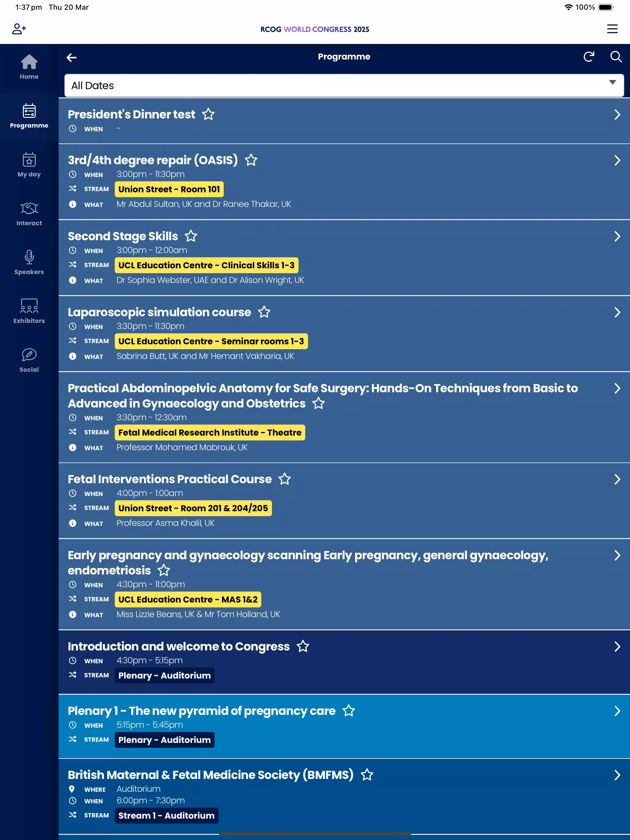 RCOG 2025  Screenshot 6